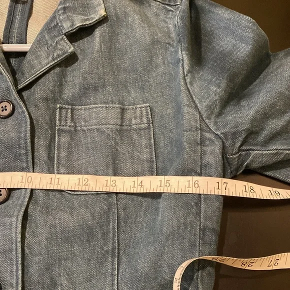 Banana Republic Denim Jean Jacket, Small - Picture 5 of 7
